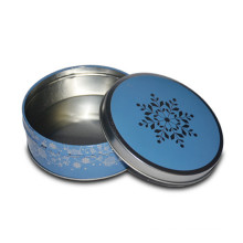 New Arrival Decorated Christmas Tin Box Cookie Candy Gift Box